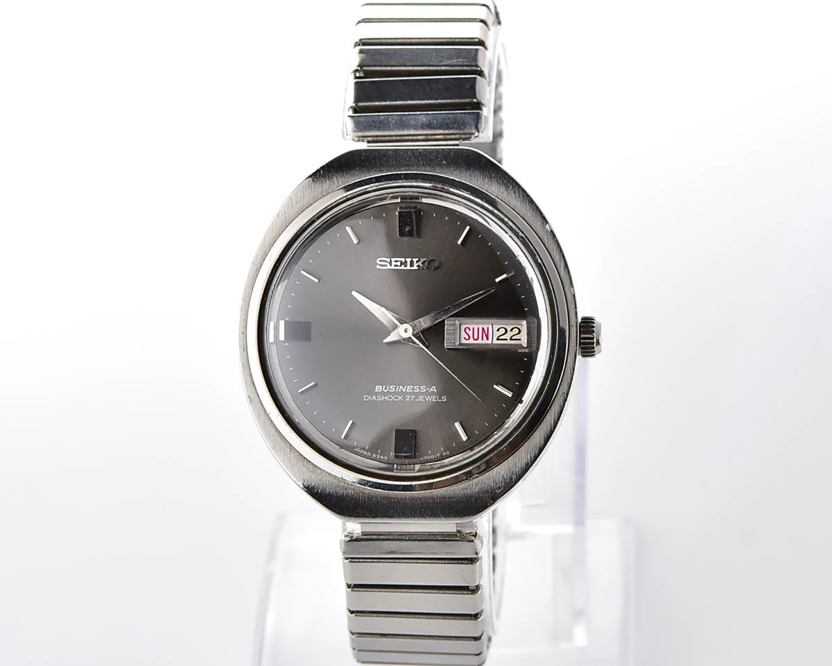 Vintage Seiko Business-A – Gray Sunburst Day-Date from April 1967