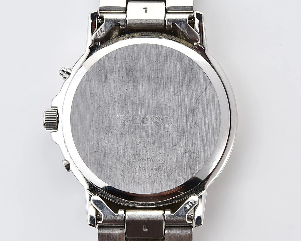 Seiko "Radio Wave Control" Solar JDM Exclusive - light-powered watch with automatic atomic time synchronization
