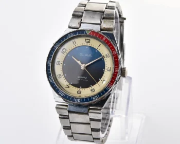 Automatic soviet SLAVA PEPSI with quartz movement