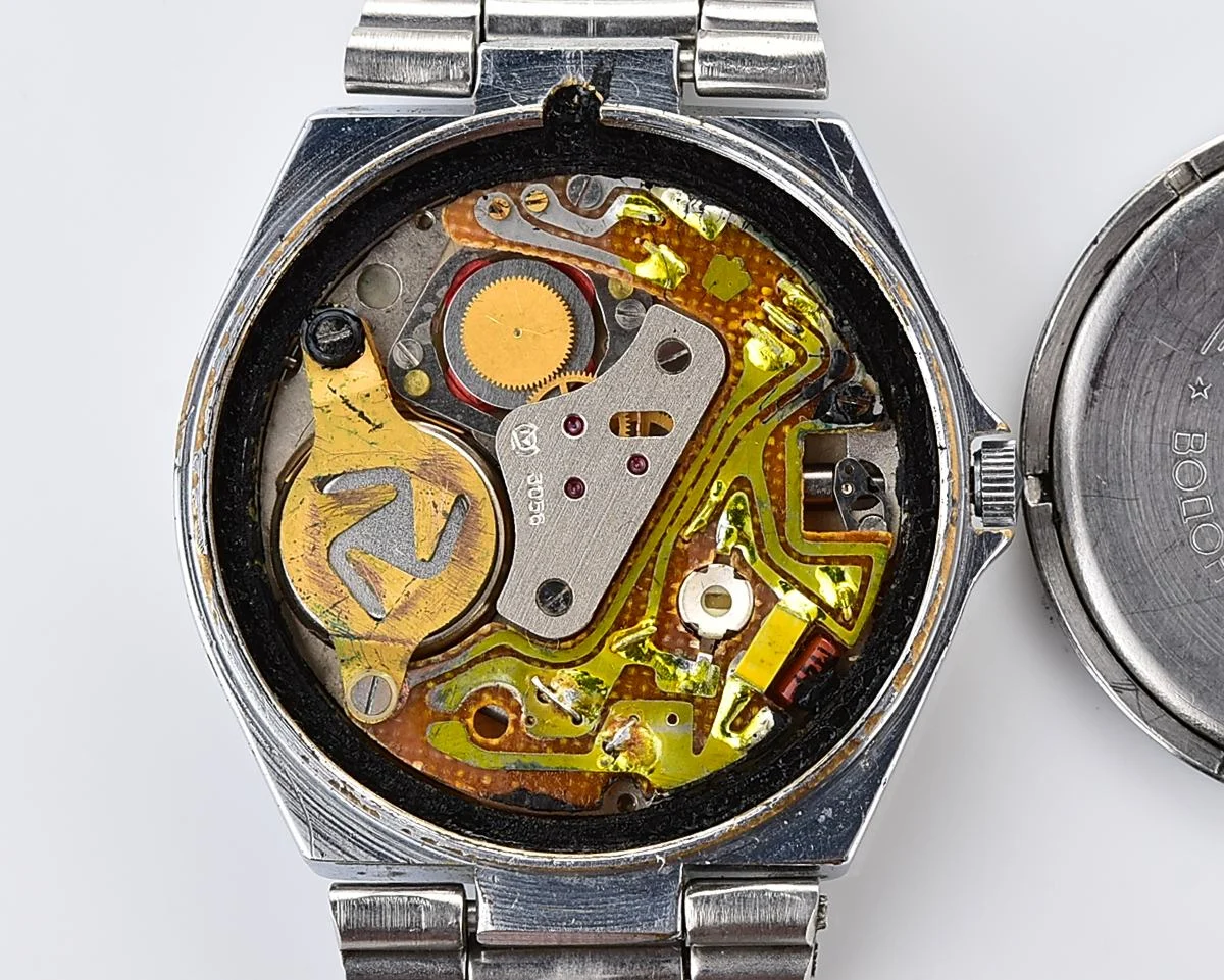 Vintage Soviet Slava watch with quartz movement