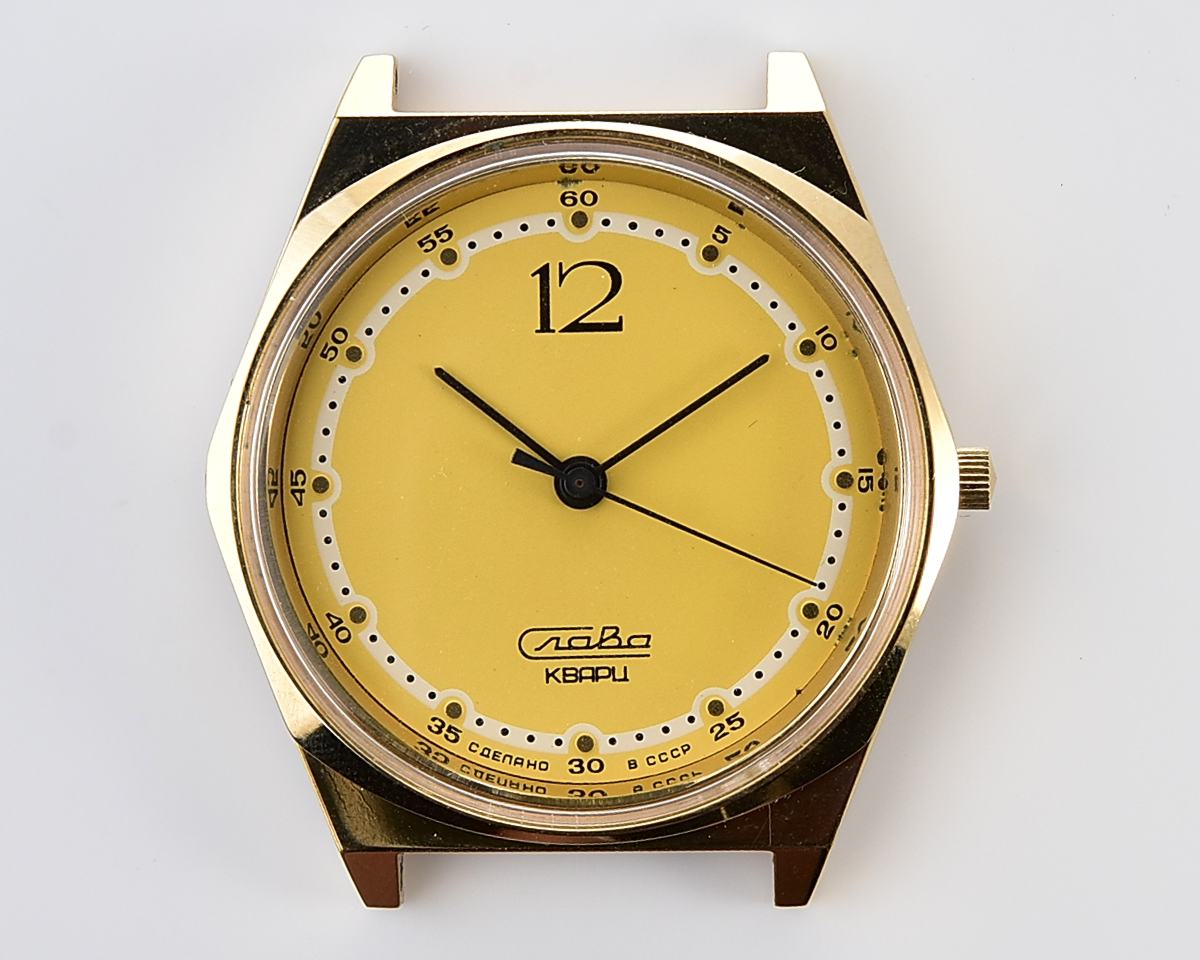 TIME CAPSULE: Automatic soviet SLAVA with quartz movement – New Old Stock (NOS)!
