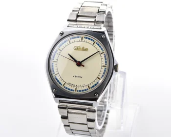 Soviet automatic Slava watch with quartz movement
