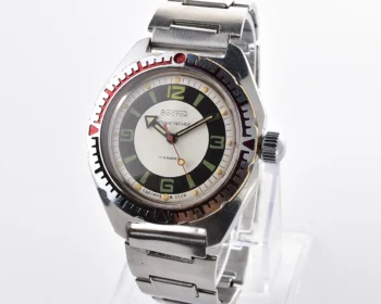 Vostok Amphibia mechanical watch with black bezel!