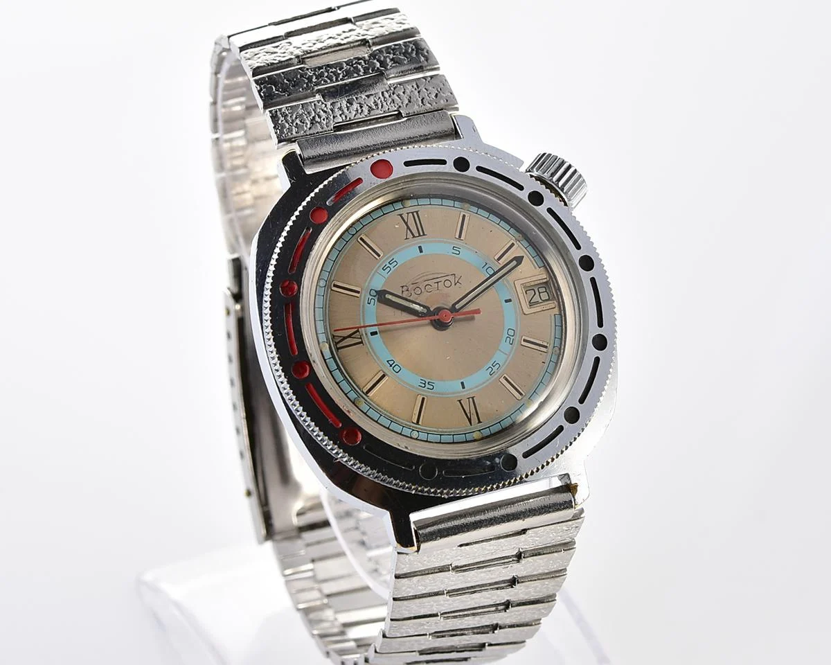 Soviet Vostok Komandirskie mechanical watch