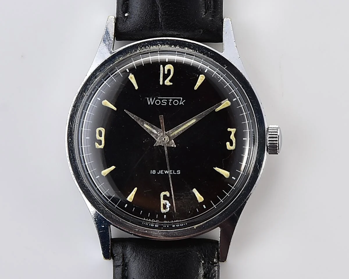 Rare soviet Vostok Model 401212 military style mechanical watch