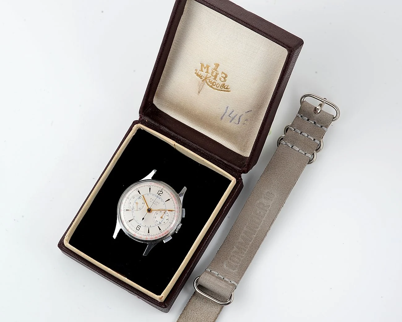 Rare: Poljot 3017 "Strela" chronograph chronometer mechanical watch