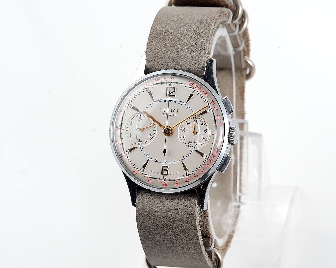RARE: POLJOT 3017 "Strela" chronograph chronometer mechanical watch