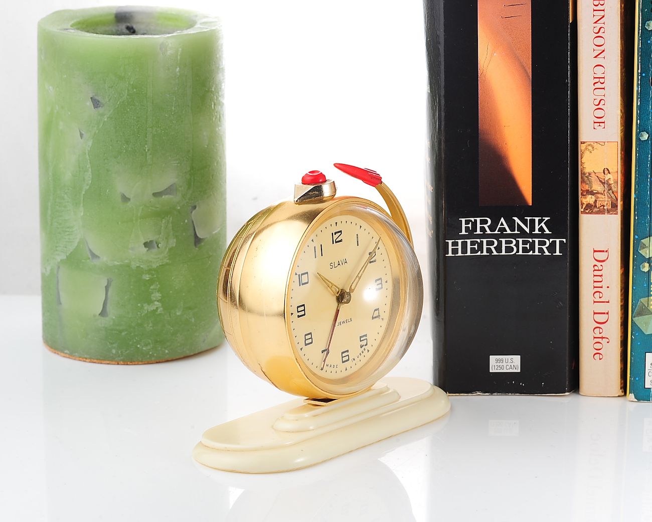 watch Slava globe table clock 19393-SCS_2157