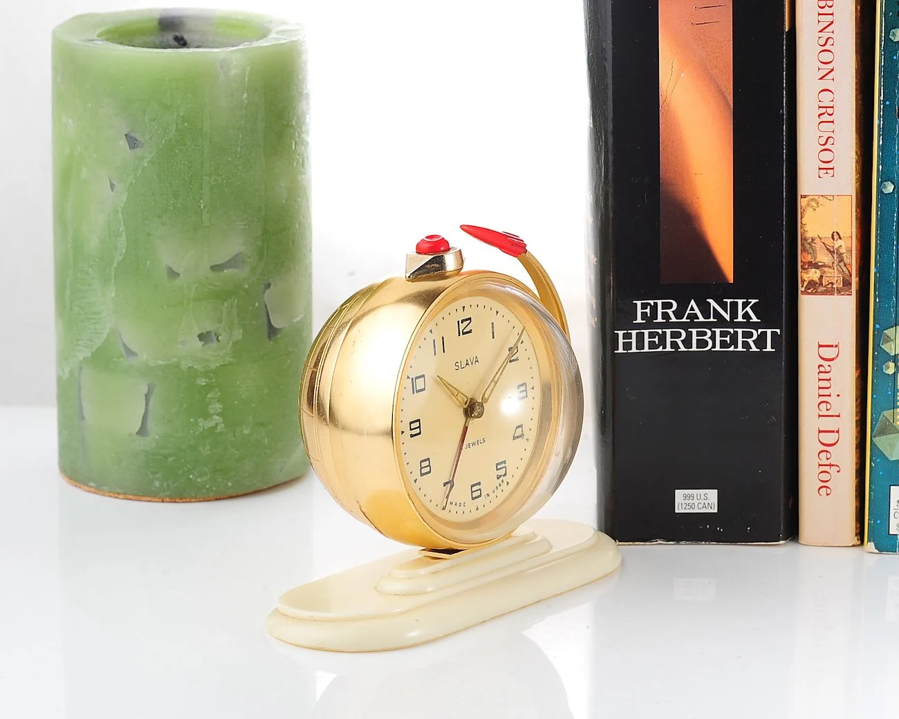 watch Slava globe table clock 19393-SCS_2157
