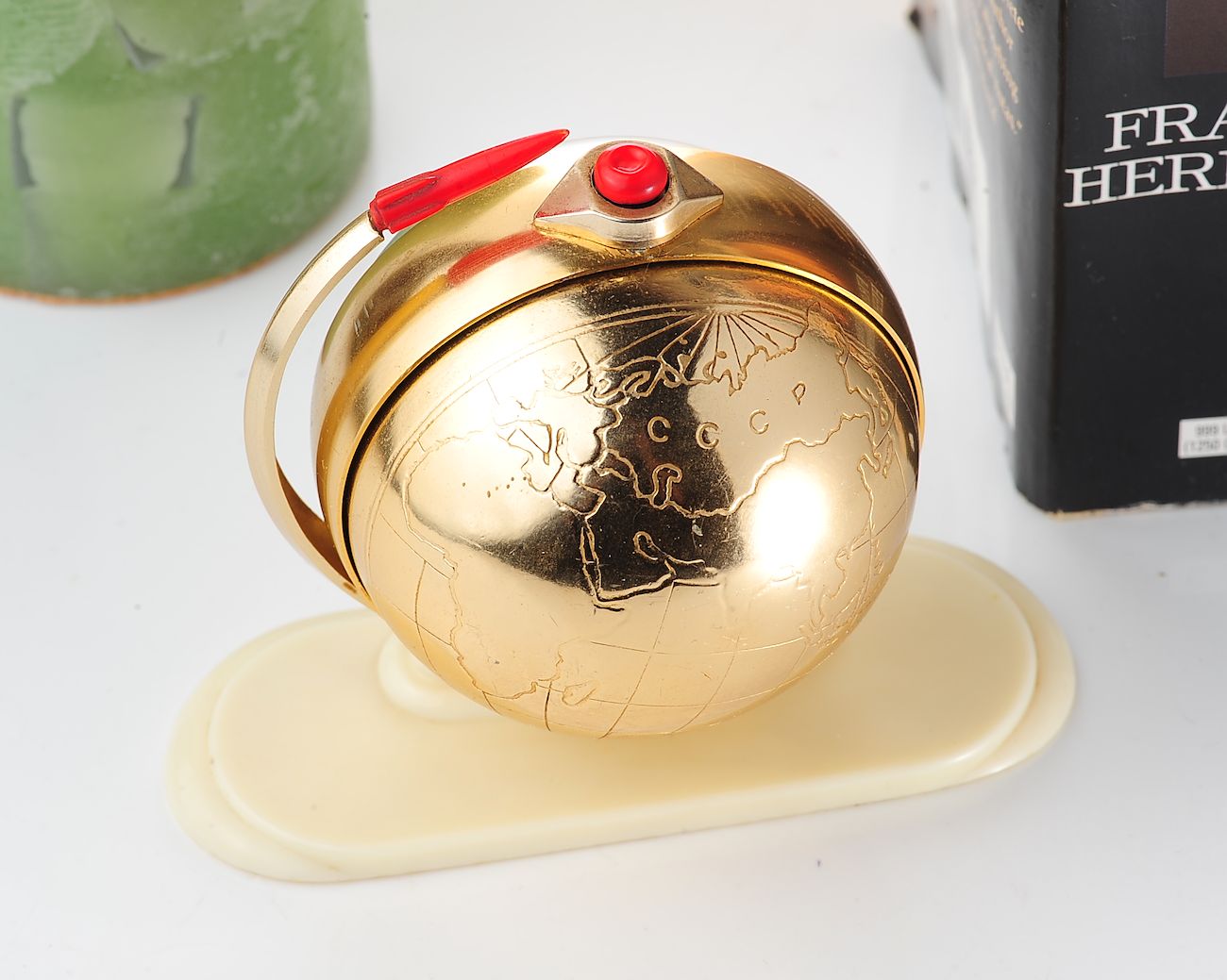 watch Slava globe table clock 19393-SCS_2171