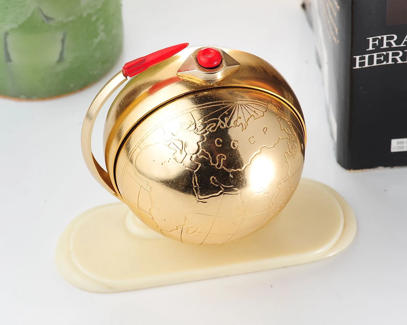 watch Slava globe table clock 19393-SCS_2171
