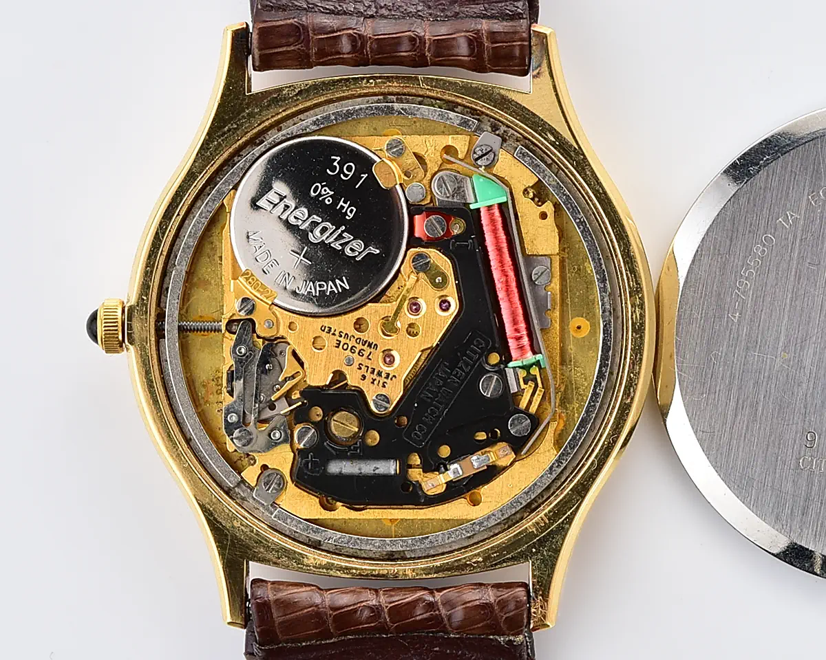 Vintage Citizen Exceed – Gold-Plated Champagne Dial Quartz from June 1989
