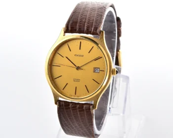 Vintage Citizen Exceed – Gold-Plated Champagne Dial Quartz from June 1989