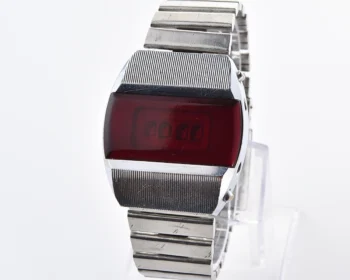 First Red LED Digital Vintage USSR Wrist Watch Electronika E-1 Pulsar!