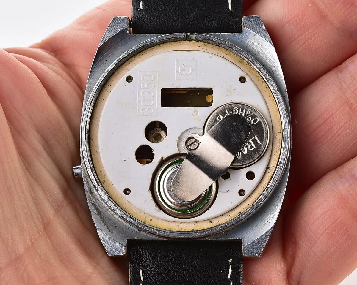 Large vintage USSR digital watch Electronika 5