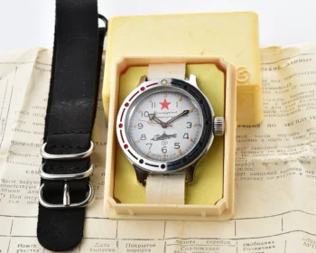 TIME CAPSULE: Vostok Amphibia Submarine mechanical watch – New Old Stock (NOS)!