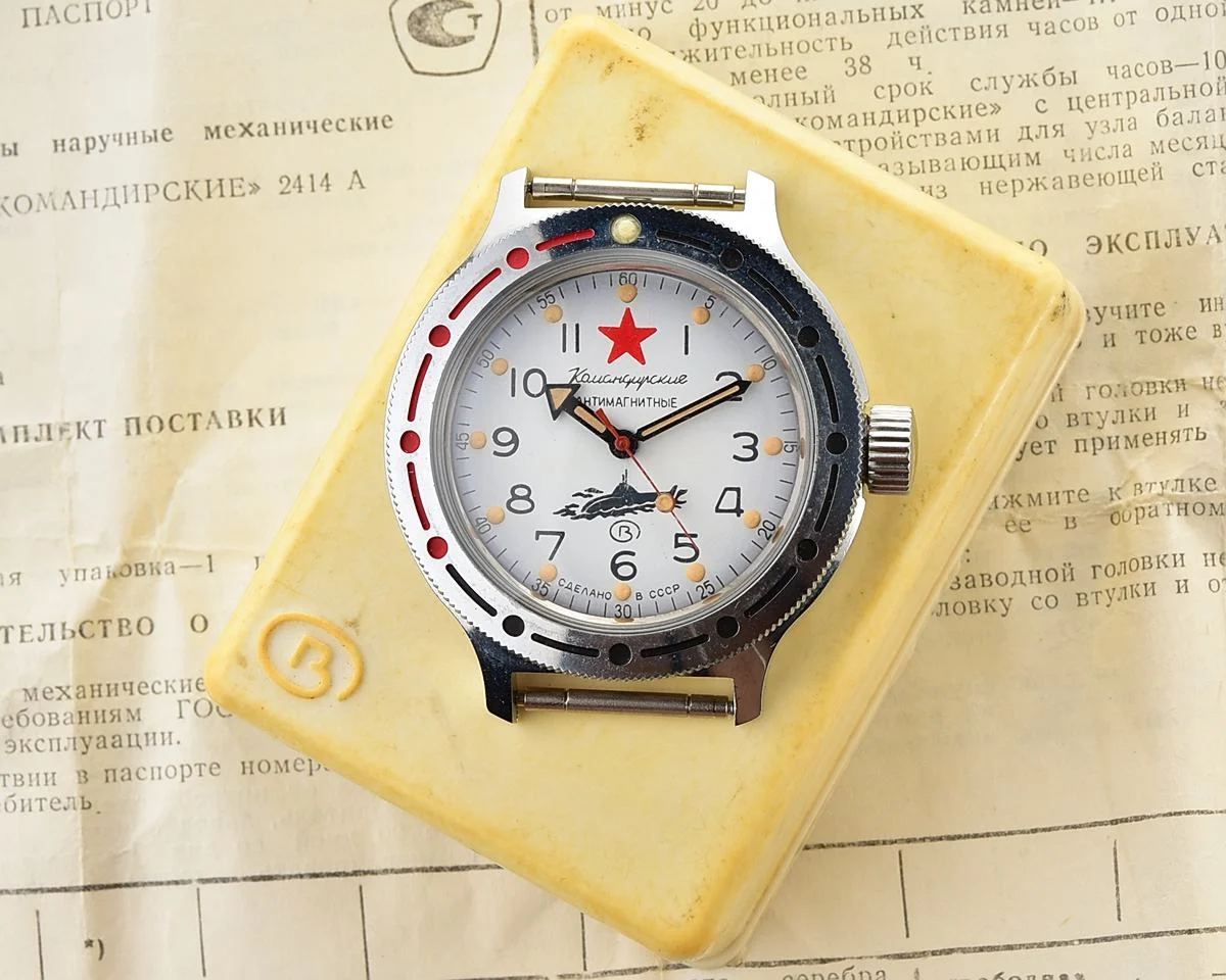 TIME CAPSULE: Vostok Amphibia Submarine mechanical watch – New Old Stock (NOS)!