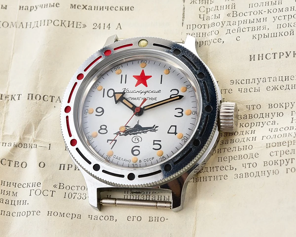 TIME CAPSULE: Vostok Amphibia Submarine mechanical watch – New Old Stock (NOS)!