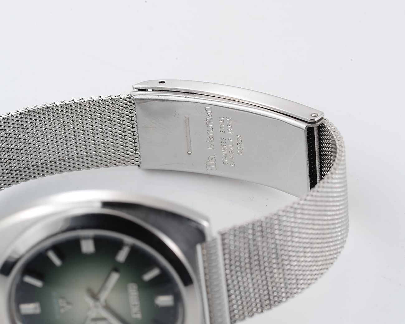 Vintage Orient Chronoace – Green Sunburst Day-Date Automatic from the Early 1970s