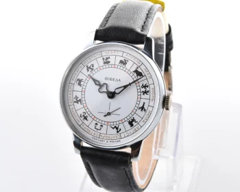 Pobeda Zodiac Signs vintage mechanical wristwatch