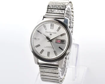 Vintage Seiko Sportsmatic 5 - Silver Sunburst Day-Date from August 1966