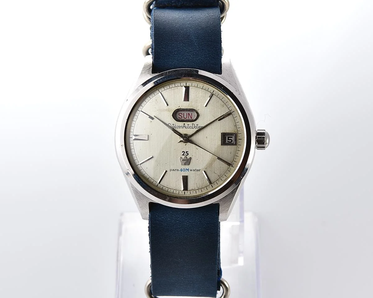 Vintage Citizen Auto Dater – Silver Day-Date Automatic from 1965