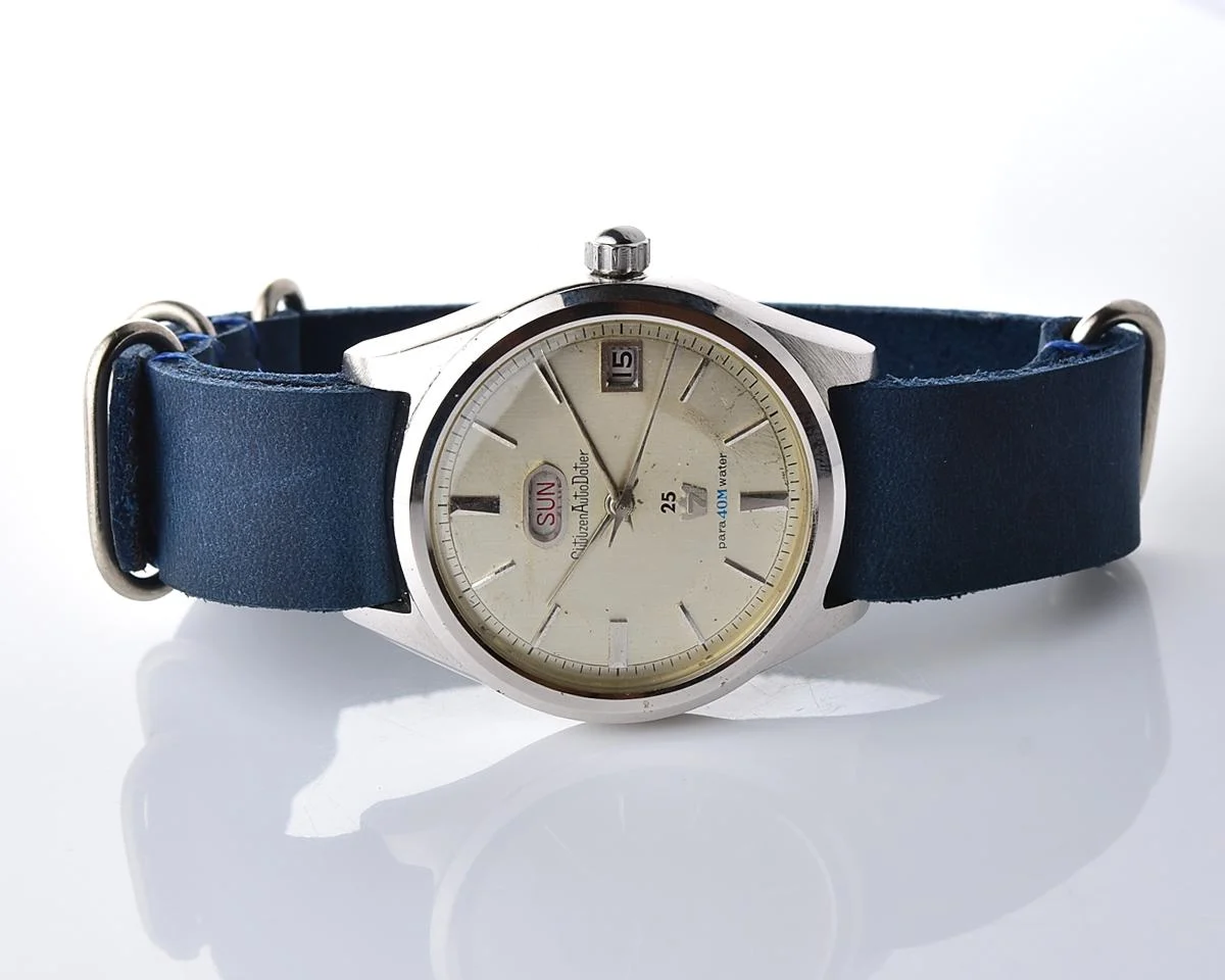 Vintage Citizen Auto Dater – Silver Day-Date Automatic from 1965