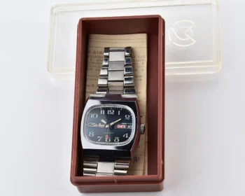 TIME CAPSULE: Slava-tank Soviet mechanical vintage watch – automatic self winding movement!
