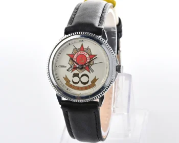 Slava with quartz movement - Soviet propaganda piece