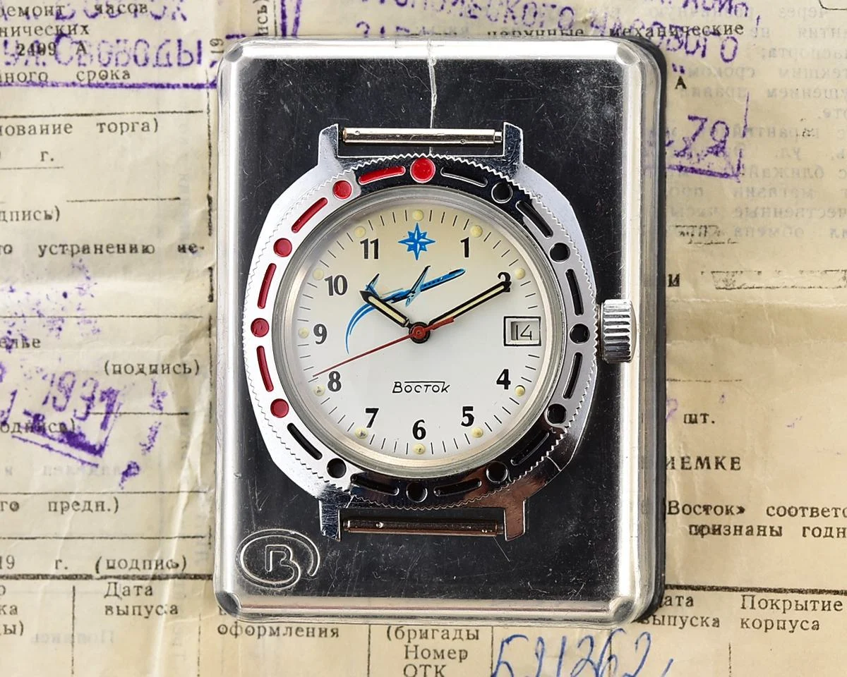 TIME CAPSULE: Vostok Komandirskie mechanical watch – New Old Stock (NOS)!
