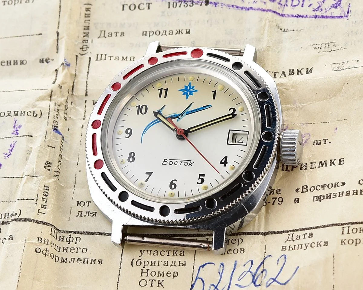 TIME CAPSULE: Vostok Komandirskie mechanical watch – New Old Stock (NOS)!