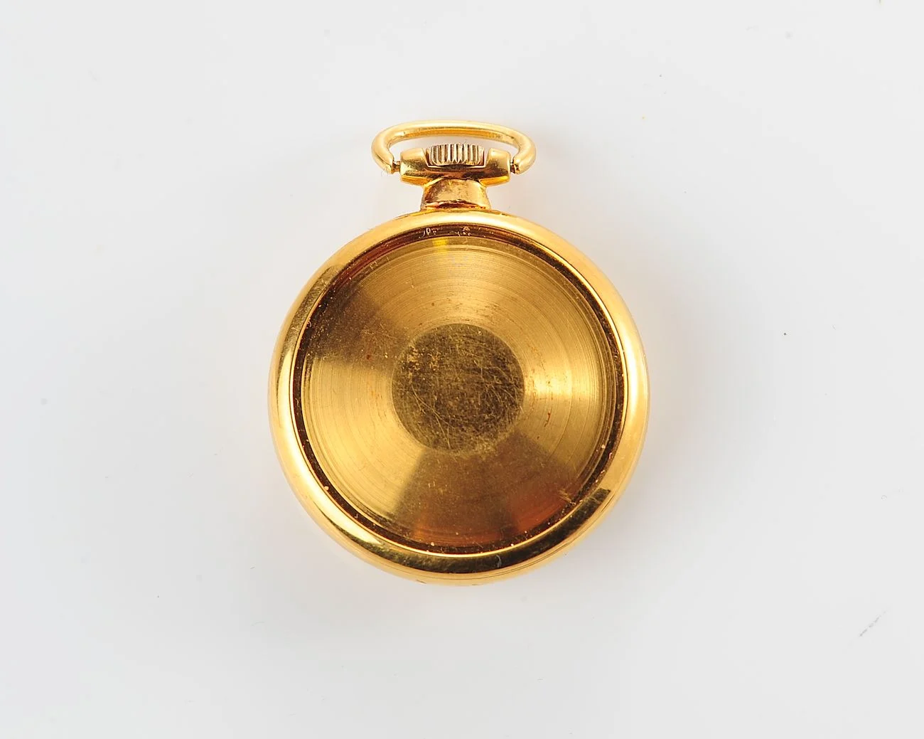 Vintage Citizen Pendant Watch – Gold-Plated Champagne Dial, 21-Jewel Manual from the 1970s