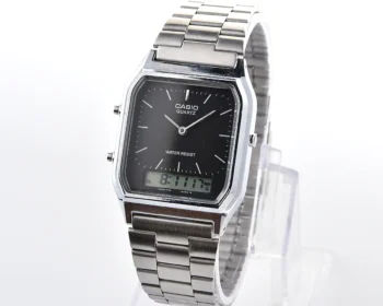 Vintage Casio AQ-230 - Black Dial Ana-Digi Quartz