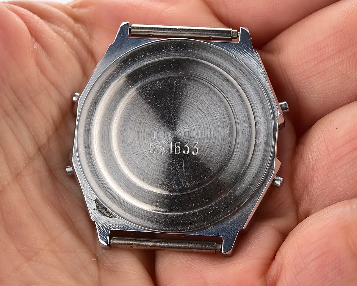 Digital vintage USSR wristwatch Electronika 55 - alarm chronograph