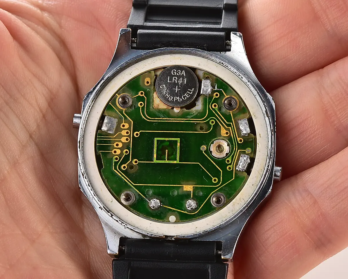Rare Soviet vintage USSR digital watch Electronika 5 - with Spanish mask
