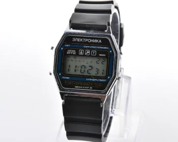 Digital vintage USSR wristwatch Electronika 55 - alarm chronograph