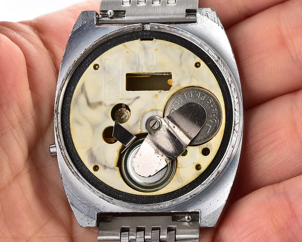 Large vintage USSR digital watch Electronika 5