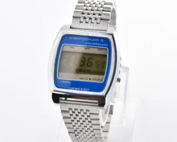 Large vintage USSR digital watch Electronika 5