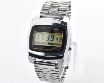 Large vintage USSR digital watch Electronika 5
