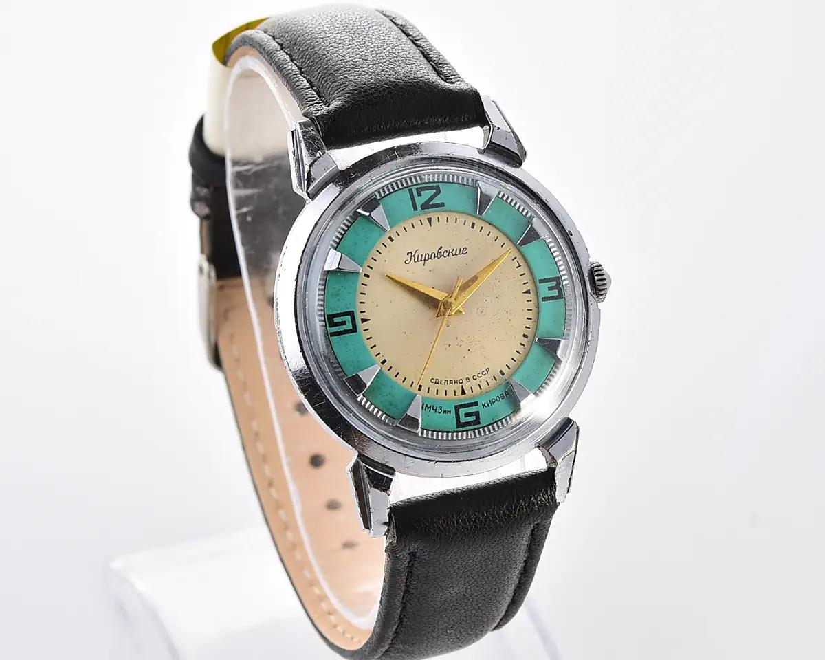 Rare! Beautiful vintage Soviet wristwatch from 50s - Kirovskie 1MWF - Image 3