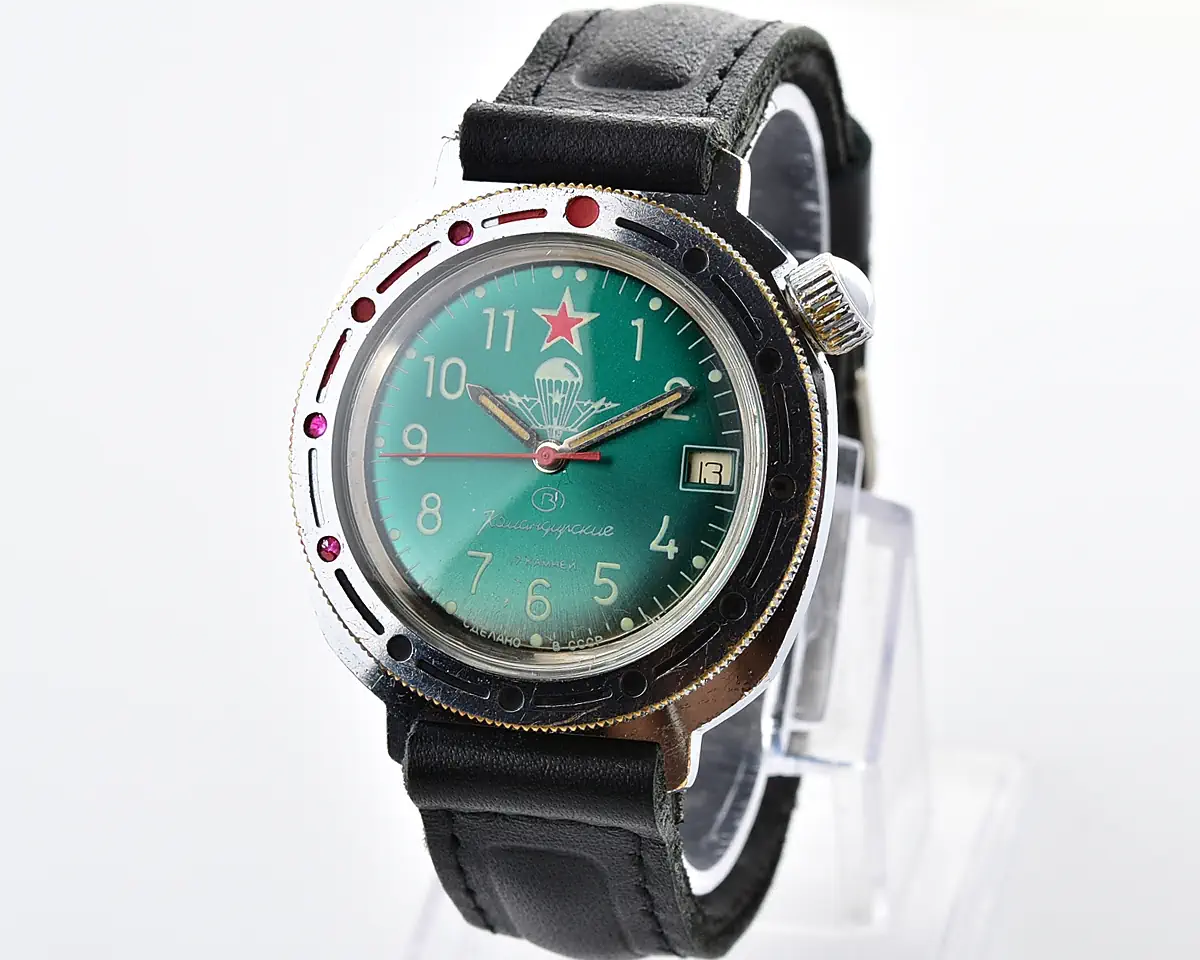 Vostok Komandirskie paratroopers mechanical wristwatch for airborn troops