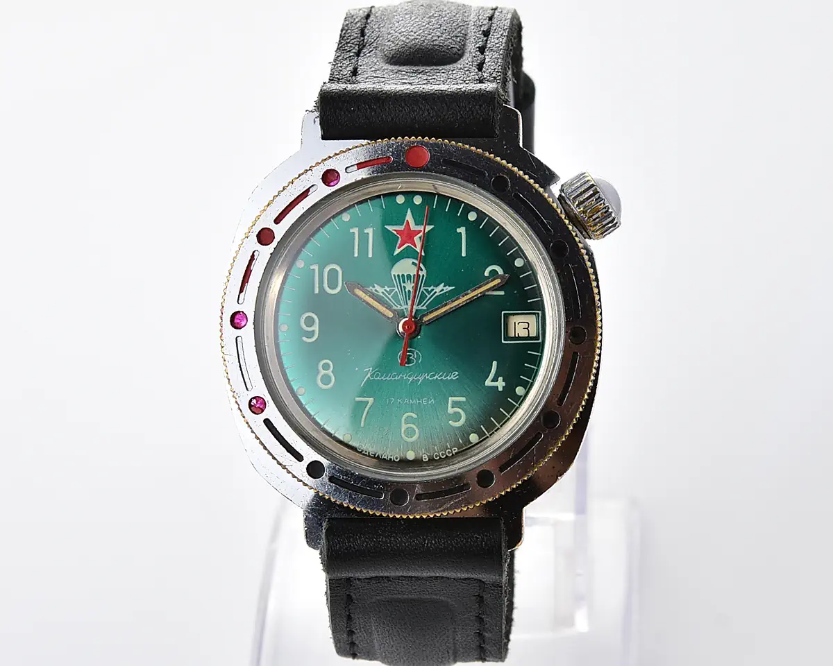 Vostok Komandirskie paratroopers mechanical wristwatch for airborn troops
