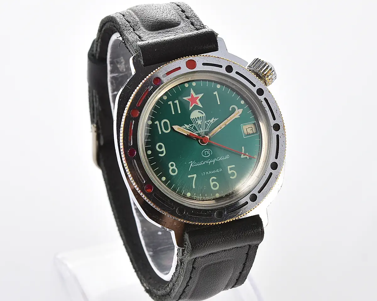 Vostok Komandirskie paratroopers mechanical wristwatch for airborn troops