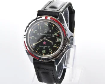 Vostok Komandirskie "Zakaz MO CCCP" limited series military watch - very rare 24 hours dial!