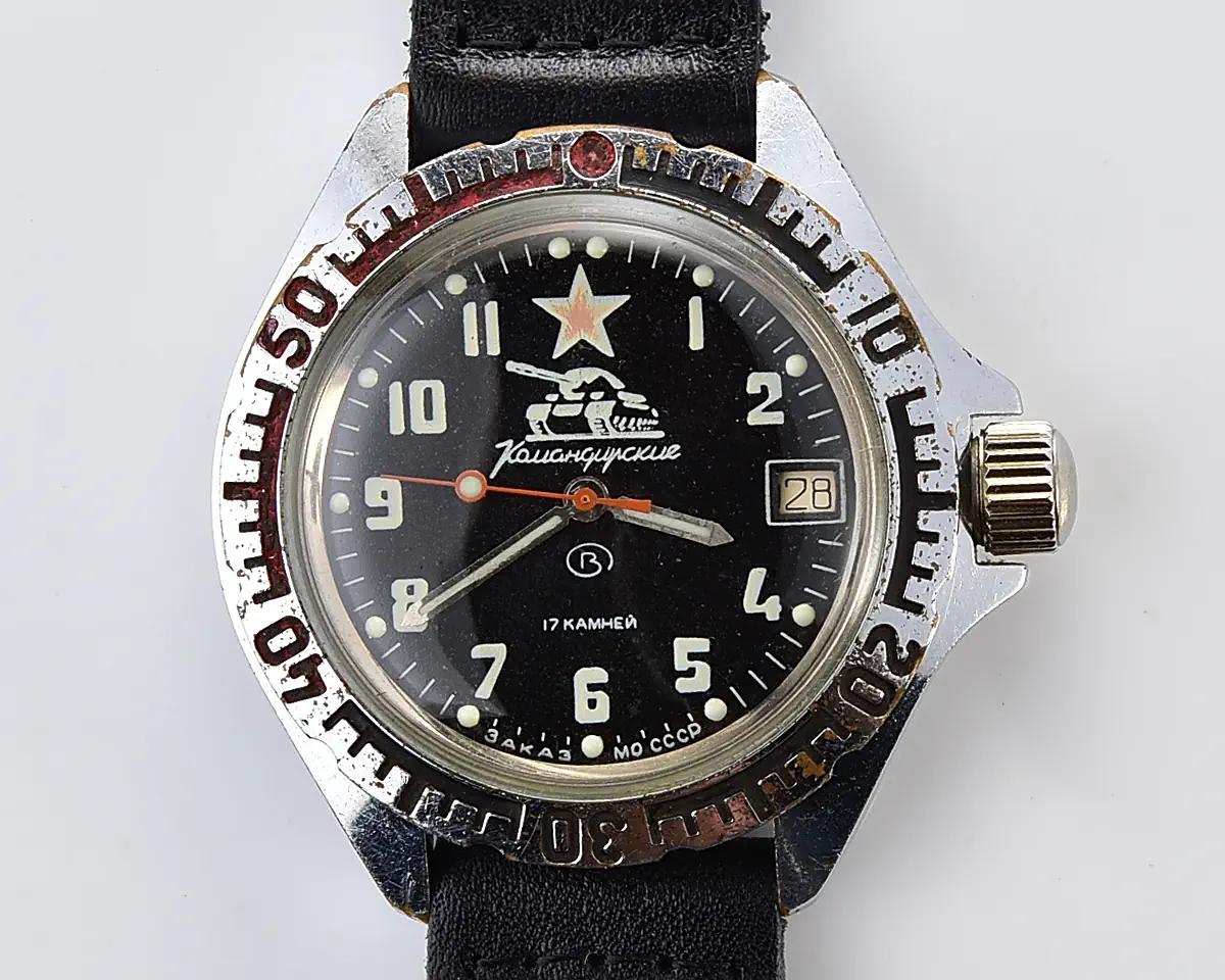 Vostok Komandirskie Tank mechanical watch limited series – “Zakaz MO CCCP” - Image 8