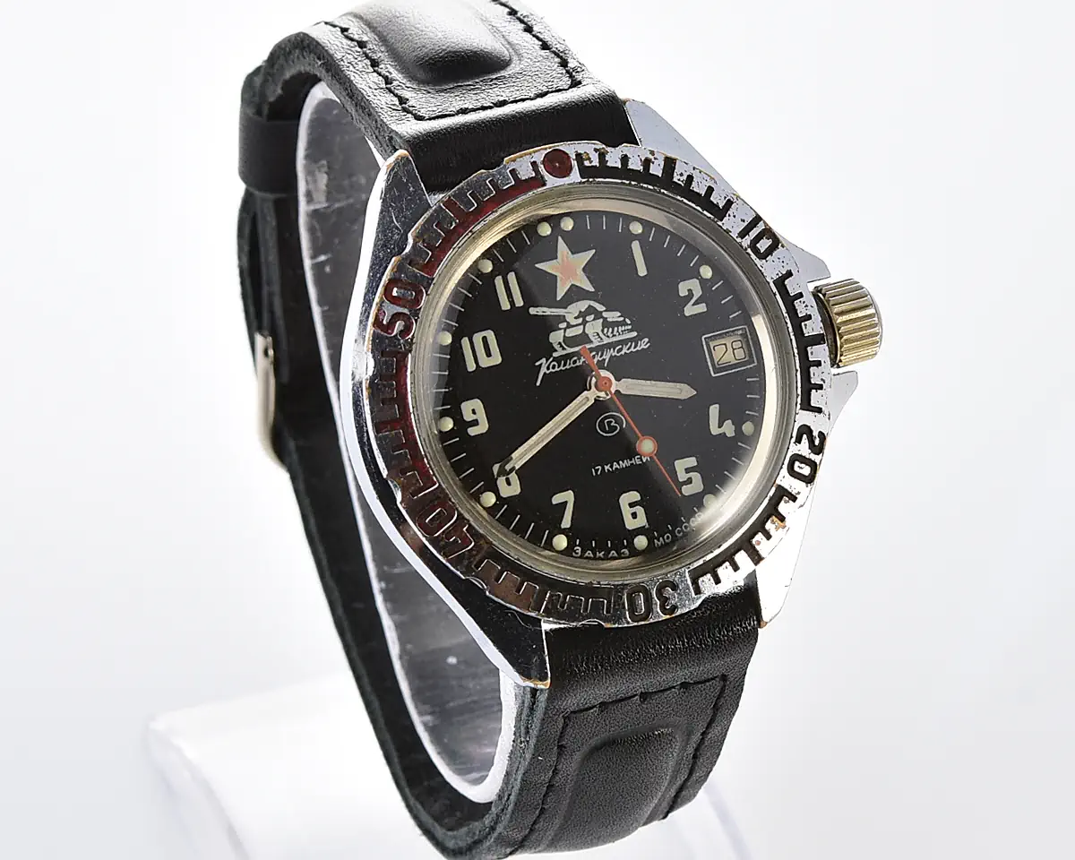 Vostok Komandirskie Tank mechanical watch limited series – “Zakaz MO CCCP” - Image 3