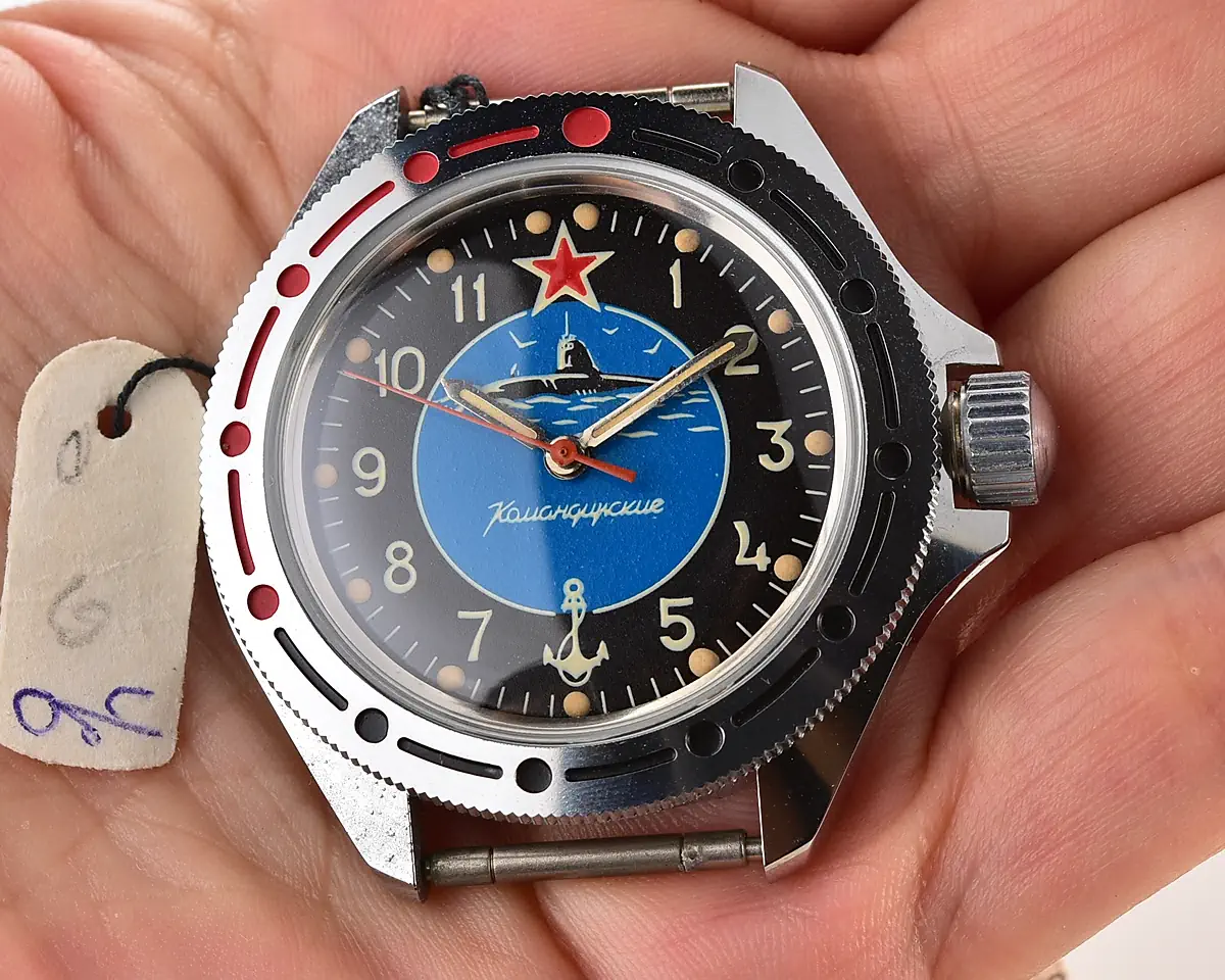 TIME CAPSULE: Vostok Komandirskie Submarine mechanical watch – New Old Stock (NOS)!