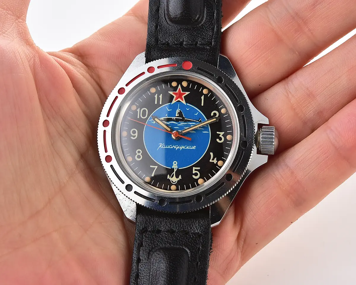 TIME CAPSULE: Vostok Komandirskie Submarine mechanical watch – New Old Stock (NOS)!