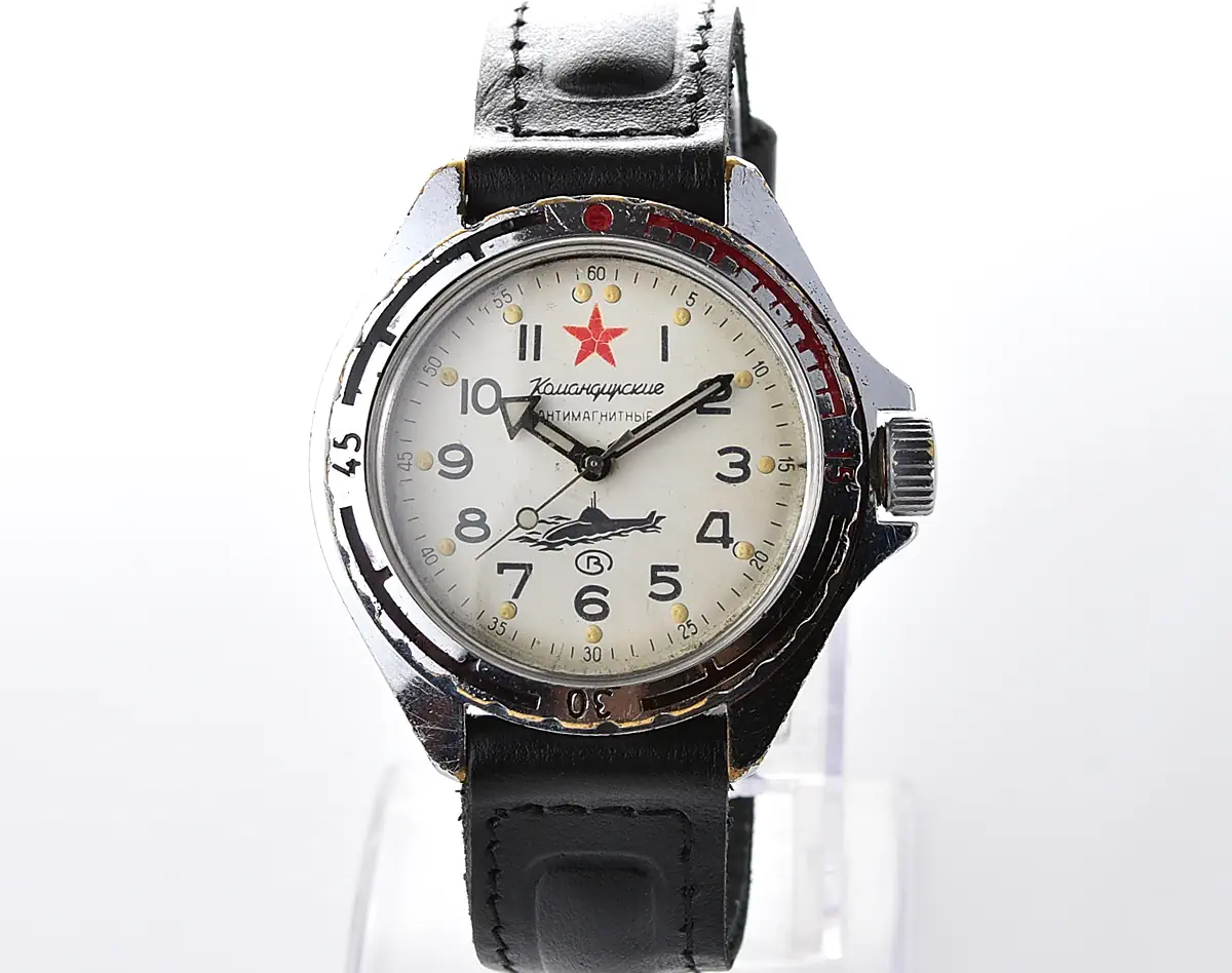 Vostok mechanical watch – Komandirskie Submarine!