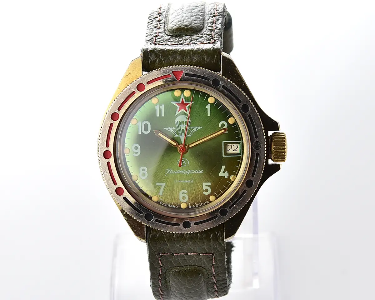 Vostok Komandirskie paratroopers mechanical wristwatch for airborn troops